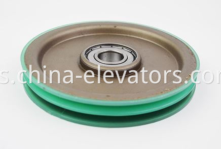 Rodillo colgador de puerta para ascensores OTIS 140*20*6204 de doble ranura Door Hanger Roller for OTIS elevators 140*20*6204 dual-groove